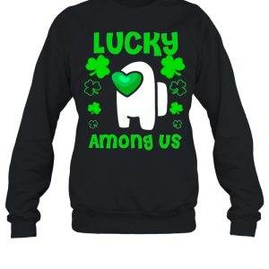 Lucky AMong Us St Patrick's Day shirt 4