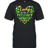 Lucky To Be A Postal Worker Patricks Day shirt