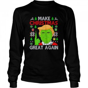Make Christmas Great Again Trump 2024 Ugly Sweater T Shirt 3