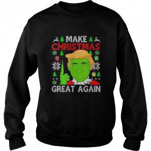 Make Christmas Great Again Trump 2024 Ugly Sweater T Shirt 4
