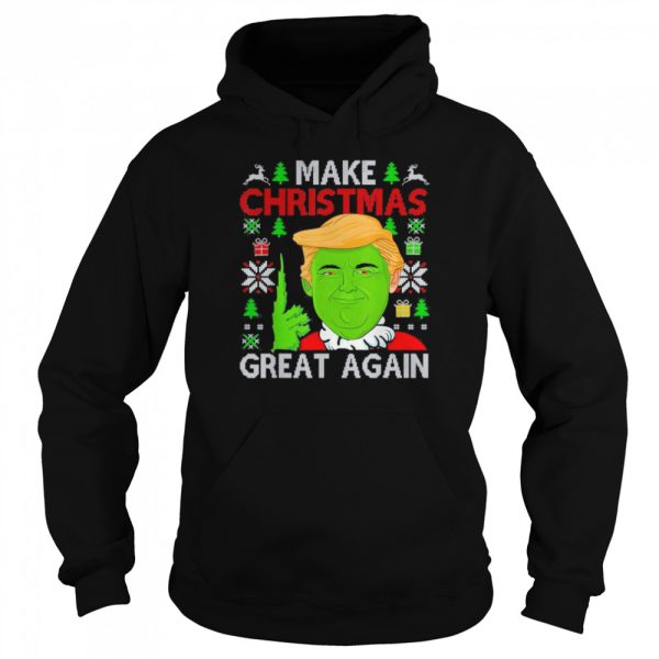 Make Christmas Great Again Trump 2024 Ugly Sweater T-Shirt