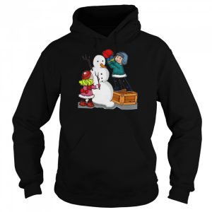 Making Snowman Christmas shirt 5