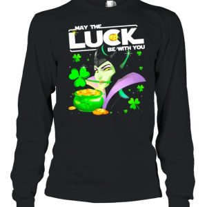 Maleficent May The Luck Be With You Patrick Day Shirt 3