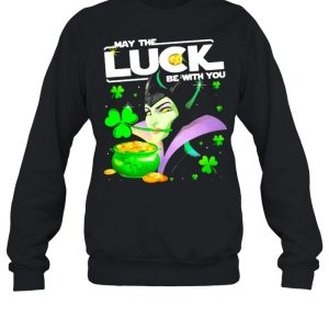 Maleficent May The Luck Be With You Patrick Day Shirt 4