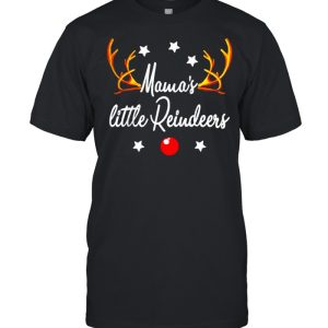 Mama’s Little Reindeers Funny Reindeers Christmas shirt