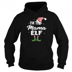 Mama Elf Shirt Matching Christmas Family Caring Xmas Langarmshirt Shirt 5