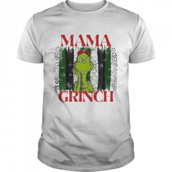 Mama Grinch Christmas 2022 shirt