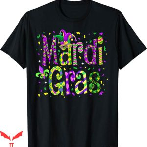 Mardi Gras T-Shirt Parade Outfit Jester Hat T-Shirt Trending