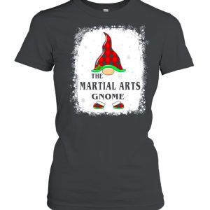 Martial Arts Gnome Buffalo Plaid Matching Family Xmas Pajama Gift Shirt