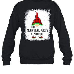 Martial Arts Gnome Buffalo Plaid Matching Family Xmas Pajama Gift Shirt 4