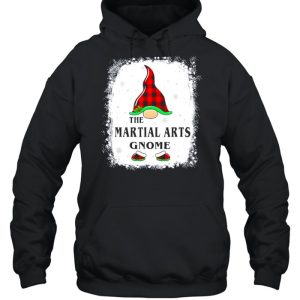 Martial Arts Gnome Buffalo Plaid Matching Family Xmas Pajama Gift Shirt 5