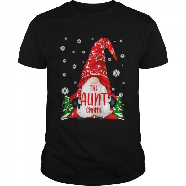 Matching Family The Aunt Gnome Christmas Costumes Shirt