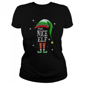 Matching Family The Nice Elf Christmas shirt