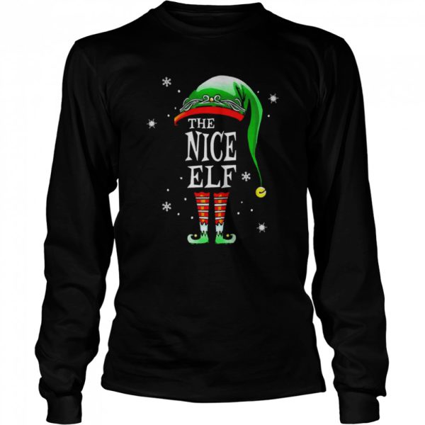 Matching Family The Nice Elf Christmas shirt