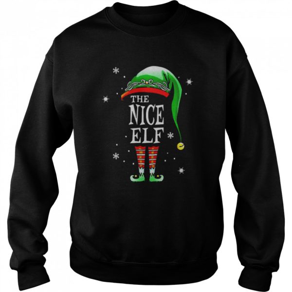 Matching Family The Nice Elf Christmas shirt