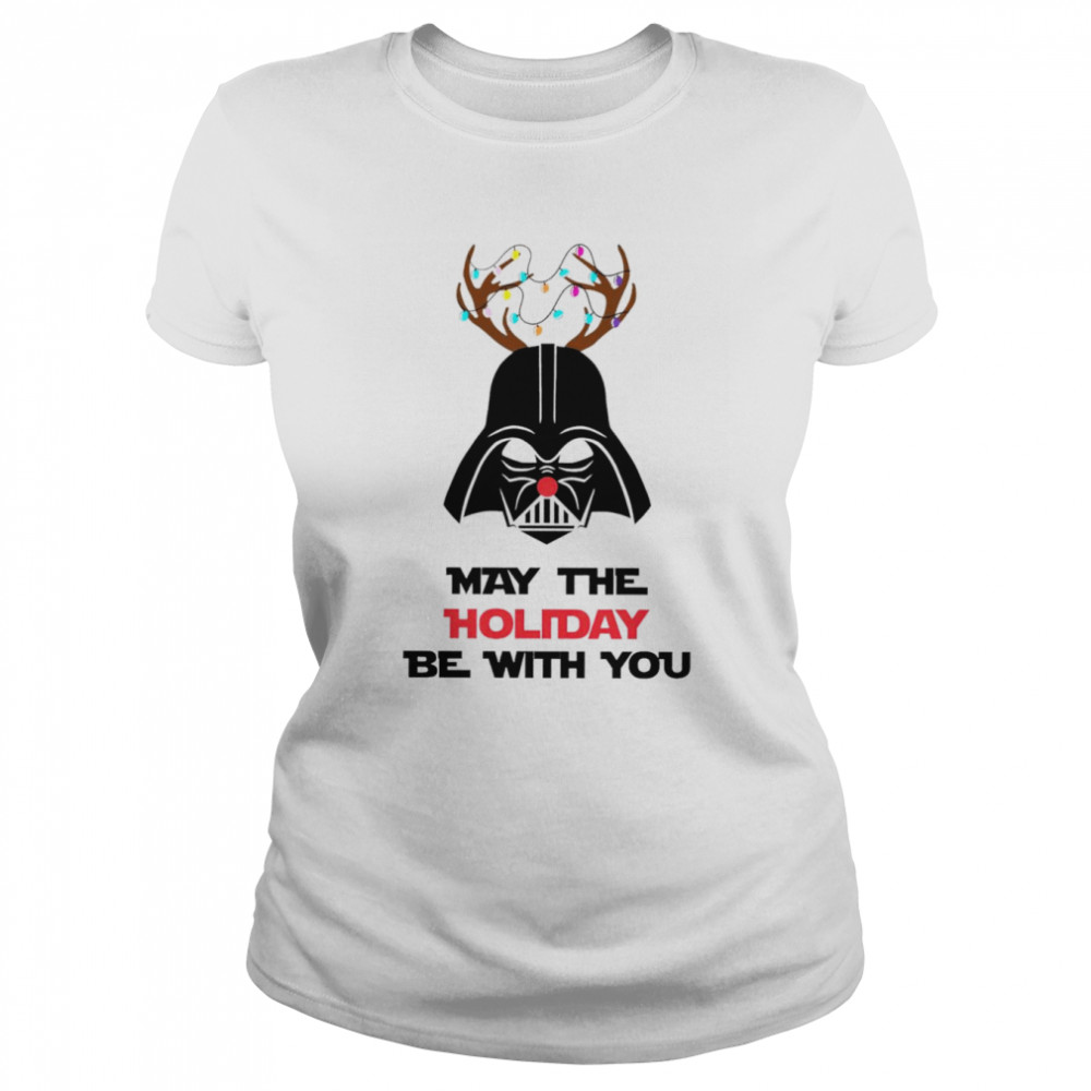 May the holiday be with you Star Wars Christmas shirt May the holiday be with you Star Wars Christmas shirt