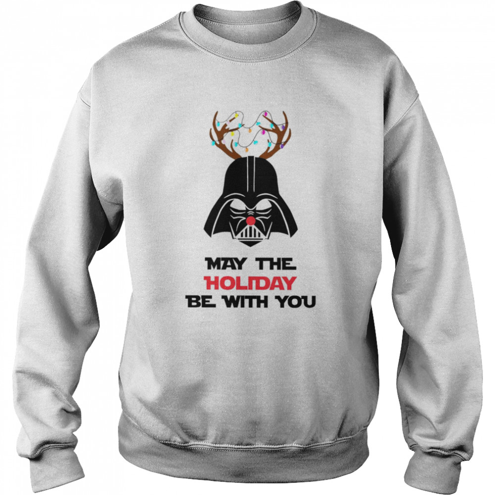 May the holiday be with you Star Wars Christmas shirt May the holiday be with you Star Wars Christmas shirt