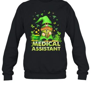 Medical Assistant Simple Emt With Gnome Patricks Day Shirt 4