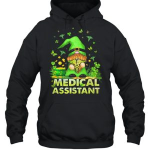 Medical Assistant Simple Emt With Gnome Patricks Day Shirt 5