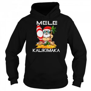 Mele Kalikimaka Christmas in July Santa Hawaiian Surfing Shirt 5