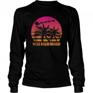 Mele Kalikimaka Retro Hawaiian Christmas Family Vacation T Shirt 3