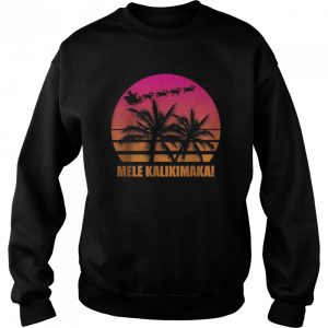 Mele Kalikimaka Retro Hawaiian Christmas Family Vacation T Shirt 4