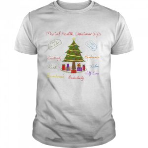 Mental Health Christmas Gifts Tree Christmas shirt