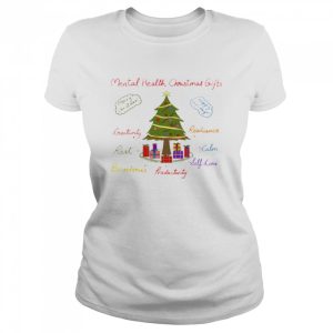 Mental Health Christmas Gifts Tree Christmas shirt