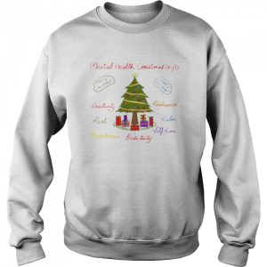 Mental Health Christmas Gifts Tree Christmas shirt 4