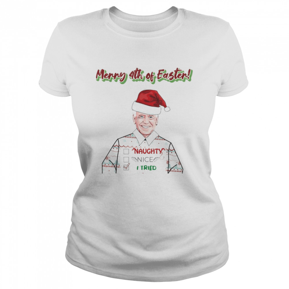 Merry 4th of Easter Joe Biden T-Shirt Merry 4th of Easter Joe Biden T-Shirt