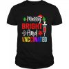 Merry Bright And Vaccinated Christmas shirt