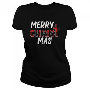 Merry Christ Mas Christian Jesus Christmas Shirt
