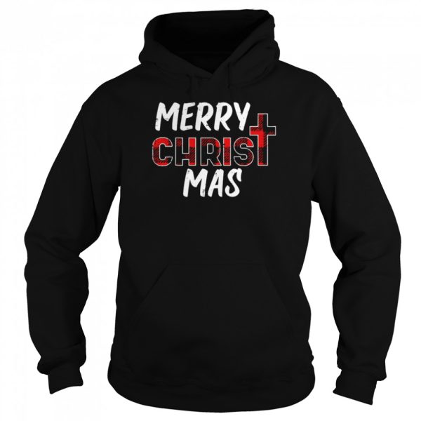 Merry Christ Mas Christian Jesus Christmas Shirt