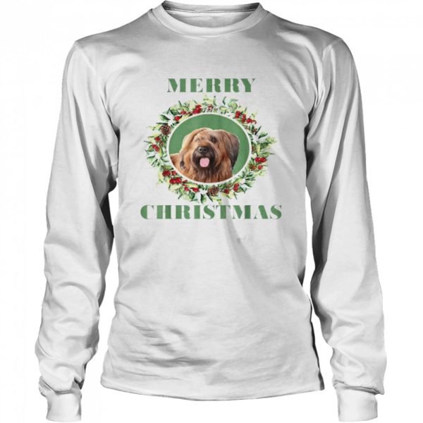 Merry Christmas Briard T-shirt