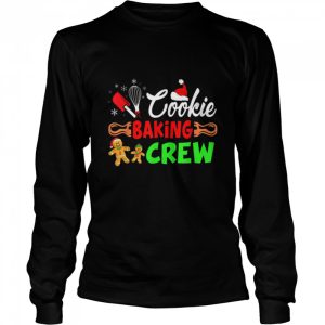 Merry Christmas Cookie Baking Crew Funny Baking Baker Xmas T Shirt B0BKLFJGGM 3