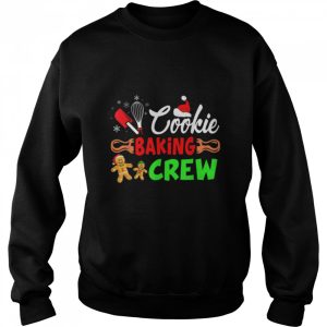 Merry Christmas Cookie Baking Crew Funny Baking Baker Xmas T Shirt B0BKLFJGGM 4