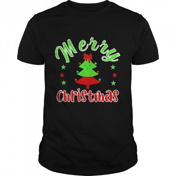 Merry Christmas Cute Christmas Tree Sweater T-shirt