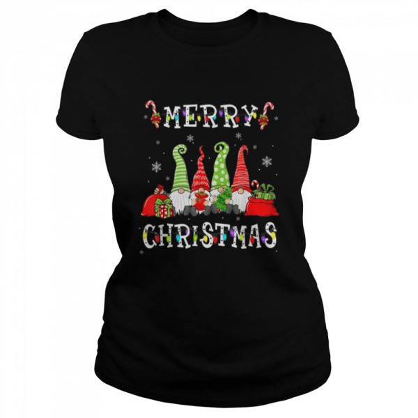 Merry Christmas Gnomes Funny Xmas Gnome T-Shirt