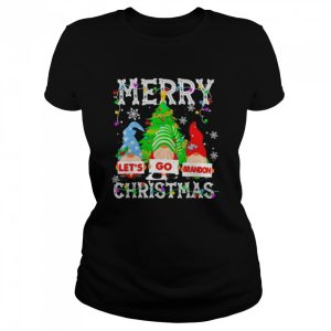 Merry Christmas Gnomes Let’s Go Branson Brandon Xmas Shirt