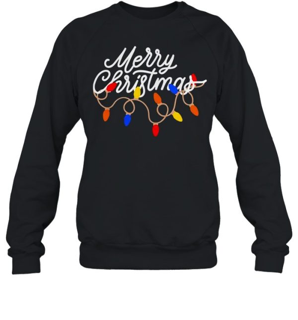 Merry Christmas Lights 2021 Sweater Shirt