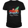 Merry Christmas Red Truck Old Fashioned Christmas shirt