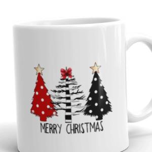 Merry Christmas Tree Coffee Mug