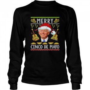 Merry Cinco De Mayo Santa Joe Biden Ugly Christmas Shirt 3