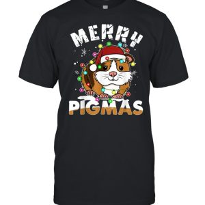 Merry Pigmas Xmas Christmas Guinea Pig shirt