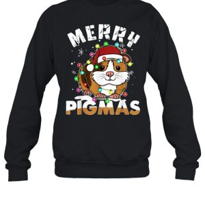 Merry Pigmas Xmas Christmas Guinea Pig shirt 4