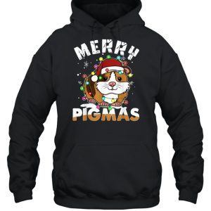 Merry Pigmas Xmas Christmas Guinea Pig shirt 5