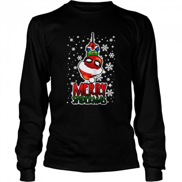 Merry Spidermas Christmas Sweater Shirt