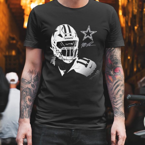 Micah Parsons Navy Dallas Cowboys Player Graphic T-Shirt