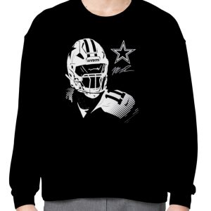 Micah Parsons Navy Dallas Cowboys Player Graphic T-Shirt