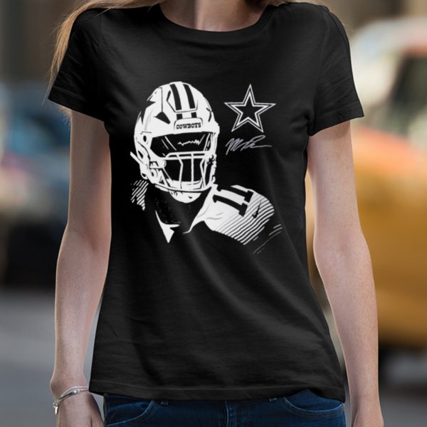 Micah Parsons Navy Dallas Cowboys Player Graphic T-Shirt